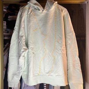 Zara Hoodie Mint Green